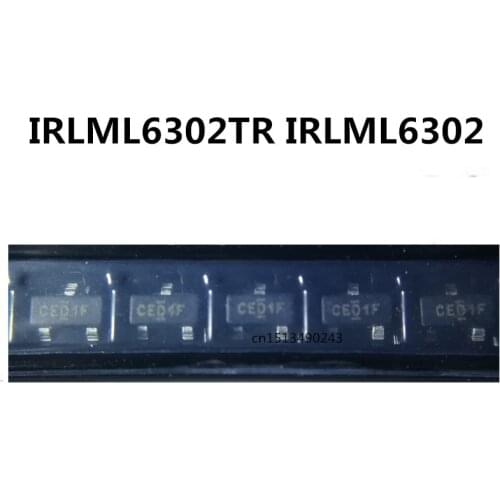 Original new 20pcs/ IRLML6302TRPBF IRLML6302TR IRLML6302 SOT23