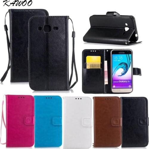 A3 A5 A7 Luxury Slim Premium PU Leather Wallet Flip Case Cover With Strap For Samsung J1 J3 J5 J7 J120 J510 J710 J5 Prime