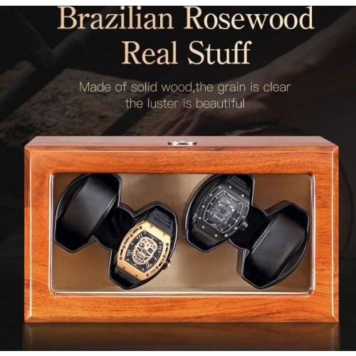 Automatic Watch Winder Box Uhrenbeweger Mechanical Display 4 Slots Male watch Automatic