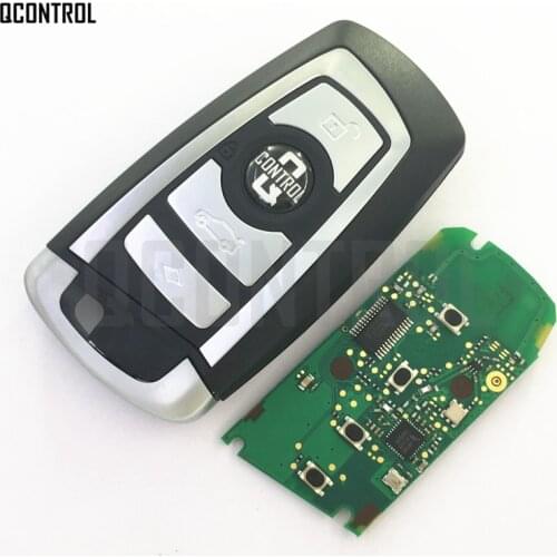 QCONTROL Car Remote Smart Key for BMW 1 3 5 7 Series CAS4 System Auto Vehichle Alarm Keyless Fob