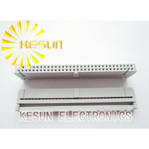 FREE SHIPPING 40PCS/LOT FC-64P 2x32P 2.54mm IDC Socket With Strain Relief , ISP / JTAG Plug Conector High quality