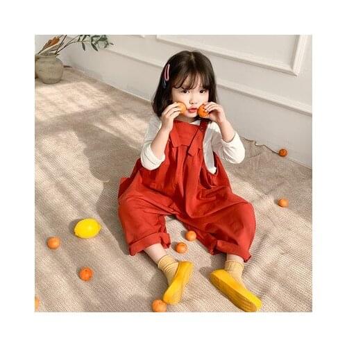 Childhood Lovely Jumpsuits For Girls