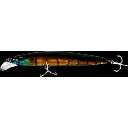 125mm/12.3g Artificial VIB Floating Minnow High Quality Fishing Lure Hard Bait 3D Eyes Professional Plastic Fishing Bait