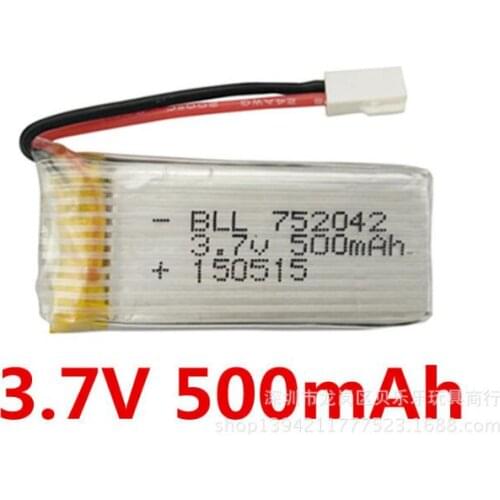 Lipo Battery 500mAh Li-Po Battery for JXD 385 / 388 Mini RC Quadcopter JXD 385 battery
