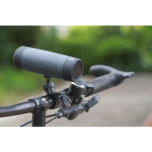 Mini Bicycle Outdoor Bluetooth Speaker Card Radio Strong Light Flashlight Stereo Handsfree Call Loudspeaker Support TF Card