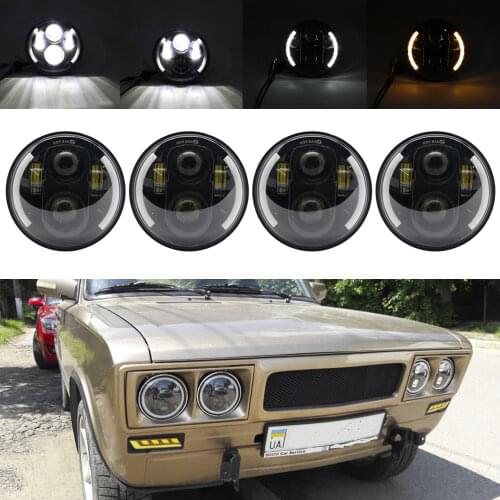 Motorcycle Led Lighting for motorcycle 5.75 inch LED Headlamp 5 3/4 inch MOTO LED Headlamp For motorcycle Headlight