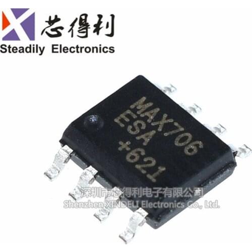 10pcs/lot Brand New Original Max706esa Max706 Voltage Monitoring Circuit Sop-8
