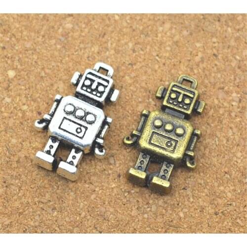 NEW 10pcs/lot 18x11x5mm Two Colors Plated Charms Pendant DIY Handmade Jewelry Accessories