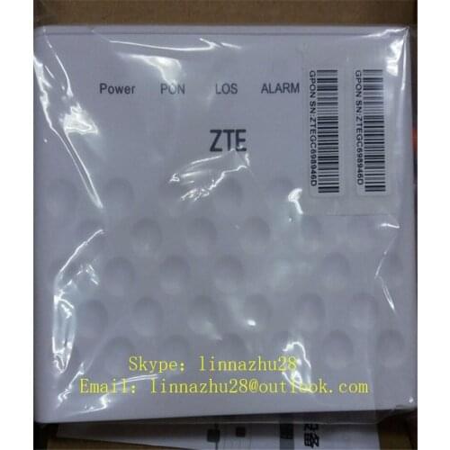 Original ZTE ZXA10 F643 FTTH Or FTTO GPON ONT ONU with 1GE Ethernet Port , English Version