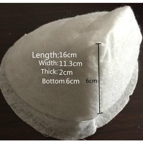10pairs thick 2cm,height6cm soft pad shoulder padding cotton shoulder Pads for coat suit dress Clothes Sewing Accessories