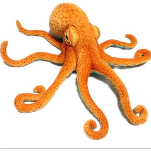 Fancytrader simulation animal lifelike giant octopus plush toy throw pillow home, car decoration birthday gift 80cm 31 inches