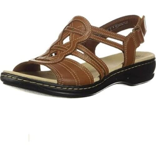 Bottom large size womens sandals summer new fashion casual womens shoes breathable sports platform sandals women slides slipper