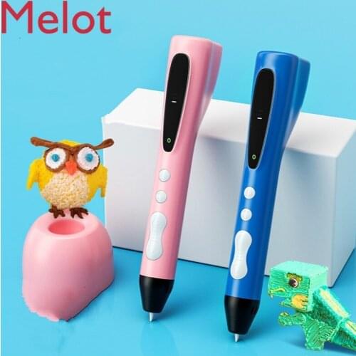 Modern Creative Home Children Decoration 3D 3D Printing Pen Toy Cute Personality Decoration Magic Pen Magical Small Ornaments