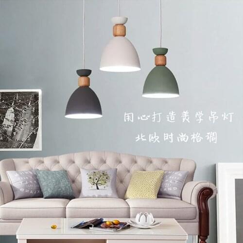 Modern LED Pendant Lights Multicolour Dining-room Restaurant Lamp Switch Pendant Lamps Twisted Wire Home Decration Lighting E27