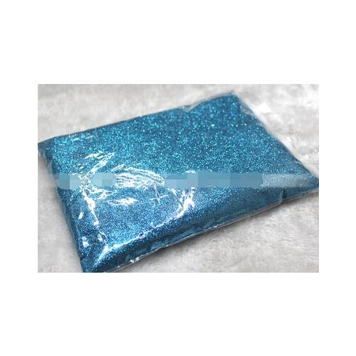 Super bright Lake Blue Flash nail art glitter powder phosphor Pigment,500g/bag,Eye shadow material DIY Nail Art,Normal Series