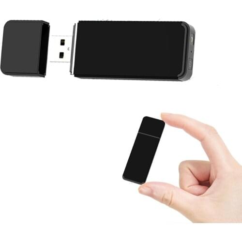 USB Mini Digital Voice Recorder 4hrs Video Recording Audio Sound Player MP3 Portabl Disk Drive Dictaphone Camera for Lecture