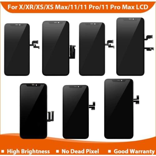 10 Piece/Lot High Quality Grade AAA+ Touch Digitizer Screen LCD For iPhone X XR XS 11 Pro Max Display Assembly