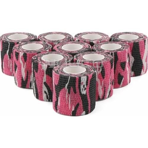 50 PCS/LOT High Quality Adhesive tape/Self adhesive elastic Tape/Waterproof tape for Rifle/Hunting/Shooting/camera/Cycling etc