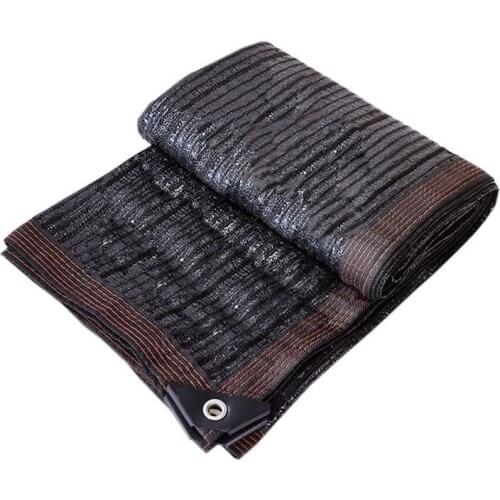75% 95% Plain Weave Sunshade Sail Garden Greenhouse Roof Balcony Flowers Shade Nets Agricultural Black Cultivation Breeding Net