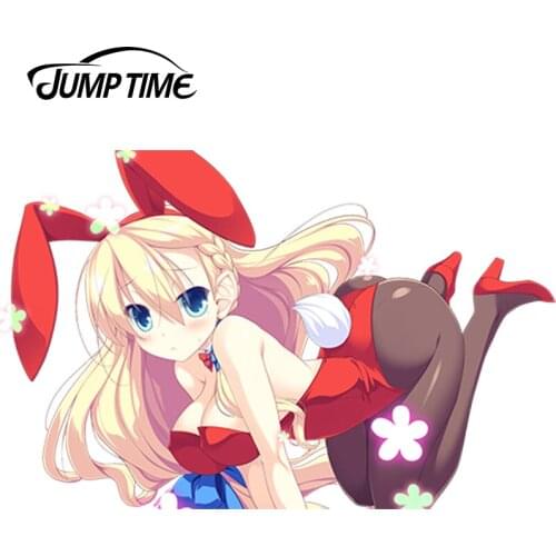 JumpTime 13cm x 8.3cm Japanese Anime Kimi to Boku to no Kishi no Hibi Kawii Girl Vehicle Car Stickers Waterproof Accessories