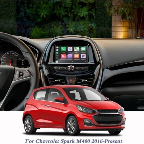 Car Styling GPS Navigation Screen Glass Protective Film Sticker For Chevrolet Spark M400 2016-Present Auto Accessories