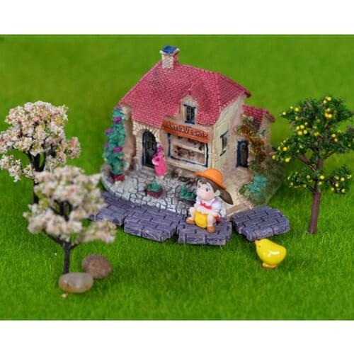 Micro Landscape Miniature Ornament Fairy Garden Bonsai Flowerpot Wedding Decor