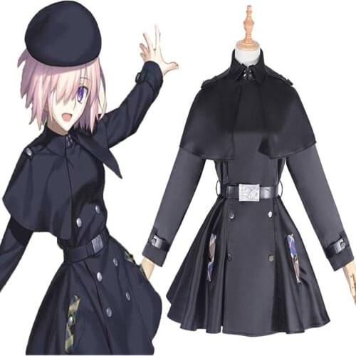 Game Fate Grand Order 3th Cosplay Costume Matthew Kyrielite Cosplay Black Dress Costumes Halloween Carnival Party FGO Cosplay