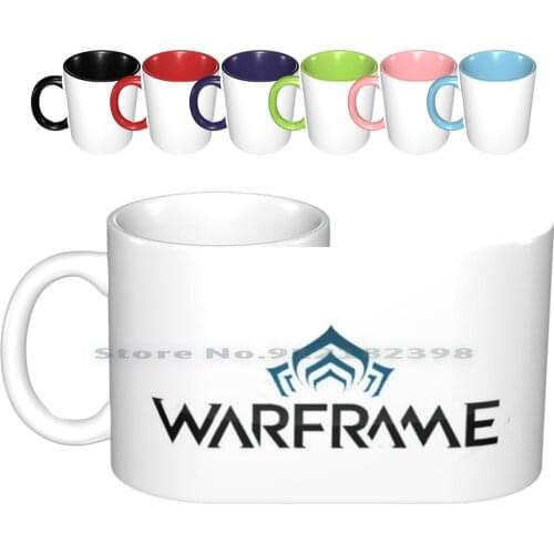 Warframe Ceramic Mugs Coffee Cups Milk Tea Mug Warframe War Frame Video Game Game Creative Trending Vintage Gift Bottle Cup