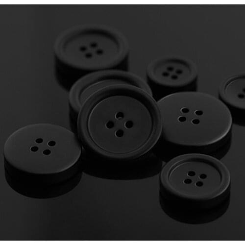 5Pcs Resin Round 4 Holes Buttons Sewing Accessories Plastic for Clothing Decorative Buttons for Suit Coats, Handmade DIY