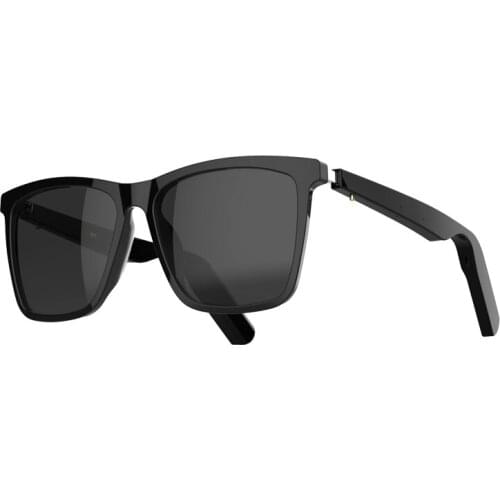 Fashion and leisure all-match wireless bluetooth music call smart audio microphone glasses for driving