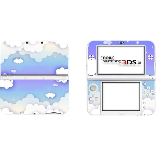 Blue Sky Cloud Full Cover Decal Skin Sticker for NEW 3DS XL Skins Stickers for NEW 3DS LL Vinyl Protector Skin Sticker
