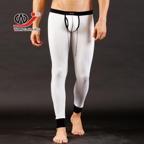 New WJ Mens Long Johns modal Underwear Comfortable Panties Breathable Thermar Long johns