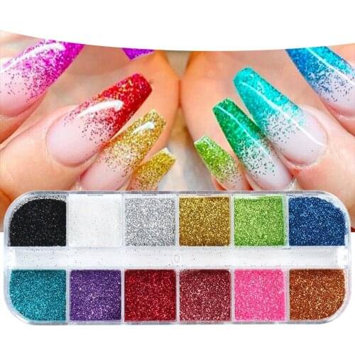 Powder Nail Glitters Nail Art Pigment for Decoration Makeup Accessories UV Gel Holographics