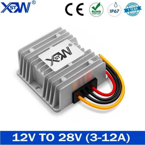 12V TO 28V 3A 5A 8A 10A 12A Step Up DC DC Converter 12VDC Boost TO 28VDC 3AMP Voltage Regulator For Automotive Car LED