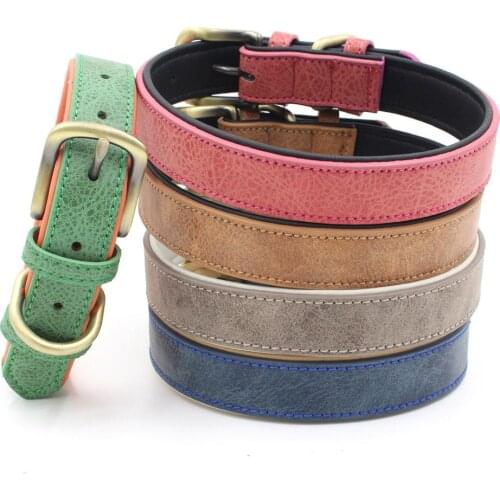 Cute Adjustable Dog Harnesses Pet Dog Kitten Collar Soft Dog Buckle Outdoor Training Safe Neck Strap Dog Collars Dog Supplies