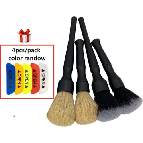 Car Exterior Detailing Brushes Auto Interior Detail Brush Interior Dust Remove Tool Car Cleaning Tools