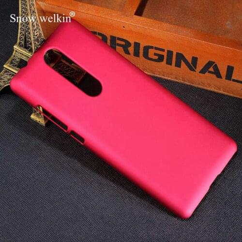 Snow Welkin New Multi Colors Luxury Rubberized Matte Plastic Hard Case Cover For Nokia 5.1 5.5 inch Back Phone Cases