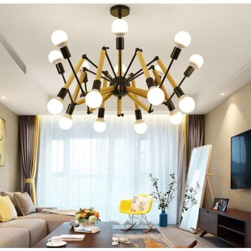 LED Chandelier Spider Lustre E27 Livingroom Lighting For Kitchen Restaurant Chandeliers Fixture Lights LED