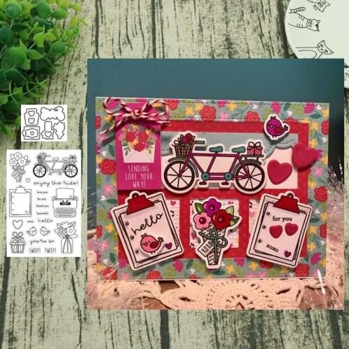 Sketchbook and printer Metal Cutting Dies and Stamps for Scrapbooking Steel Craft Die Cut Embossing Paper Card Album Stencil