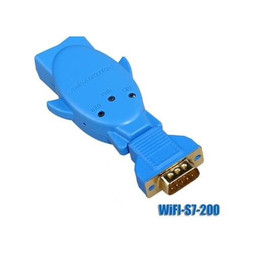 WIFI Wireless Programming Adapter For Siemens S7-200 PLC Replace USB-PPI Communication Cable DB9 TO RS485
