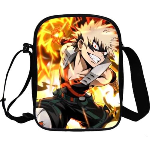 Boku No Hero Academia 3d Print Funny Anime Pattern Preschool Kids Satchels Cute 3D Pattern Mini School Bag Child Messenger Bag