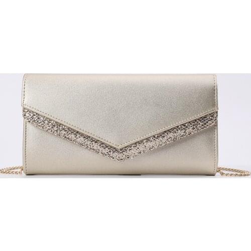 Womens Leather Handbag Envelop Evening Clutch Bag Wedding Purse Elegant Party Wallet Luxury Mini Shoulder Bag ZD1546