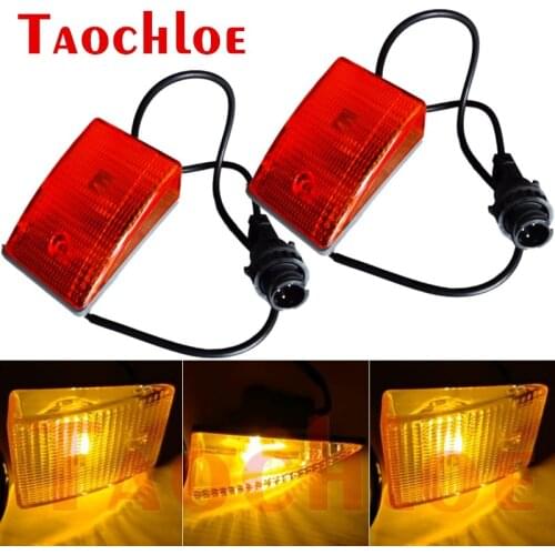 1 Pair 24V Right Left Corner Lights Signal Lamp For Mercedes Benz Actros 3341 4141 Heavy Trucks