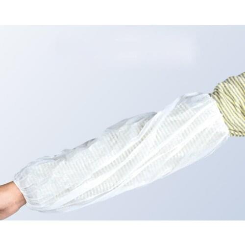 100 pcs / pack waterproof and oil-proof disposable arm cover elastic band household cleaning supplies long sleeve cuff