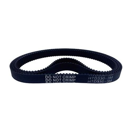 12pcs HTD 3M Rubber Timing Belt C=318 width 9mm HTD3M Synchronous Belt 318-3M Closed-loop