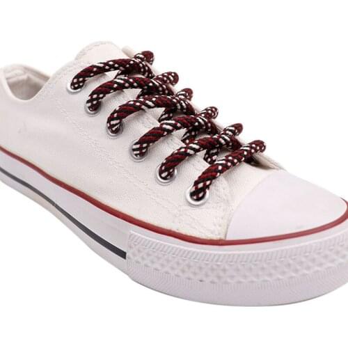 5MM Round Durable 3 Color Mix Knitting Shoe String Outdoor Hiking Sports Laces Kids Sneakers Shoelaces LengthLacets Baskets