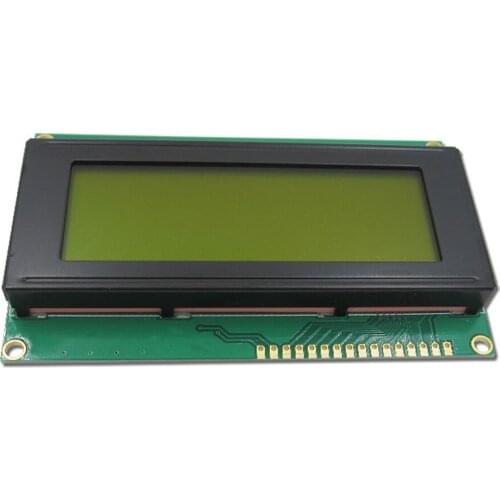 5PCS LCD Module Display Monitor LCD2004 2004 20*4 20X4 5V Character Green Backlight Screen