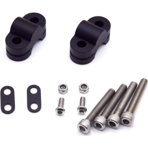 Fits Kawasaki Z900 2020-oN handlebar risers Height up Adapters aluminum alloy black