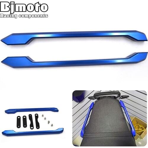 CNC Aluminum Motorcycle Accessories Rear Passenger Seat Hand Handle Grab Bar Rail For Yamaha MT09 FZ09 2013 2014 2015 2016