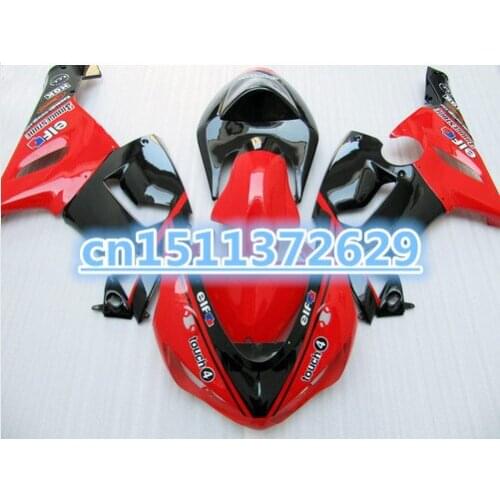Free custom for Kawasaki ZX6R fairings 636 2005 2006 ZX6R 05 06 new red black bodywork fairing kits NEW HOT-Dor D
